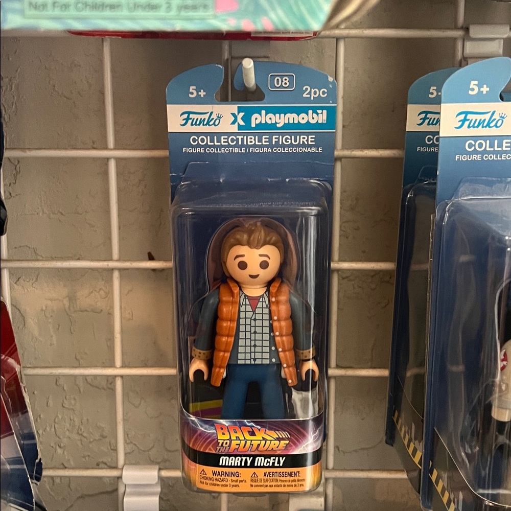 Funko X Playmobil Back to the Future Marty McFly 6-inch Figure New